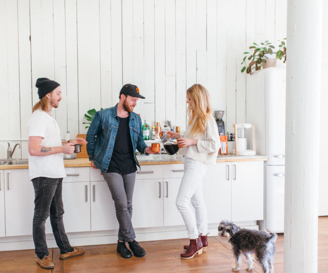 At the Office with Flint