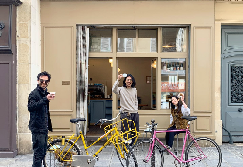 Coffee in Paris with Télescope Café