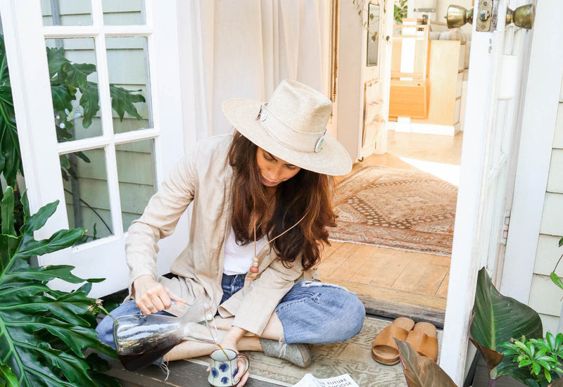 Tiny Footprints on the Canal