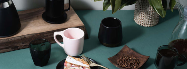 Fellow Joey Mug paired with a Ratio Six