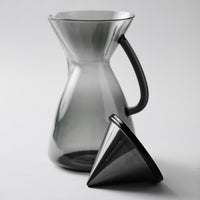 Ratio Eight glass carafe and Kone#color_black