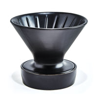 Matte black dripper and catcher#color_matte-black