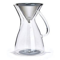 Ratio Eight glass carafe and Kone#color_clear