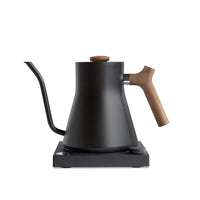 Matte black and walnut kettle#color_matte-black-with-walnut