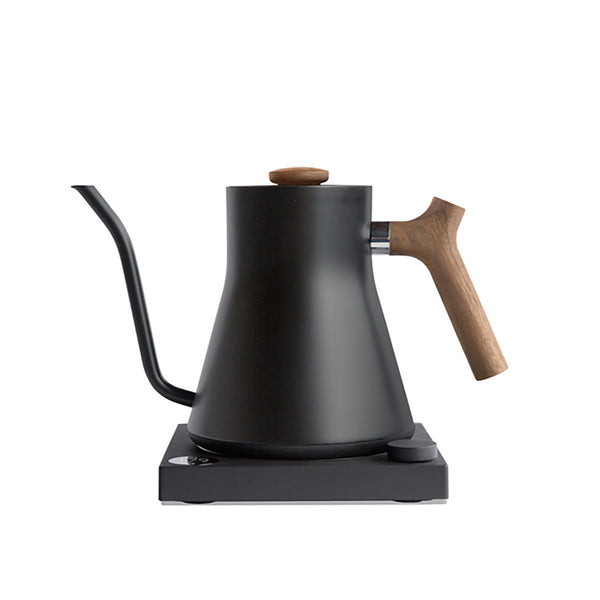 Matte black and walnut kettle#color_matte-black-with-walnut