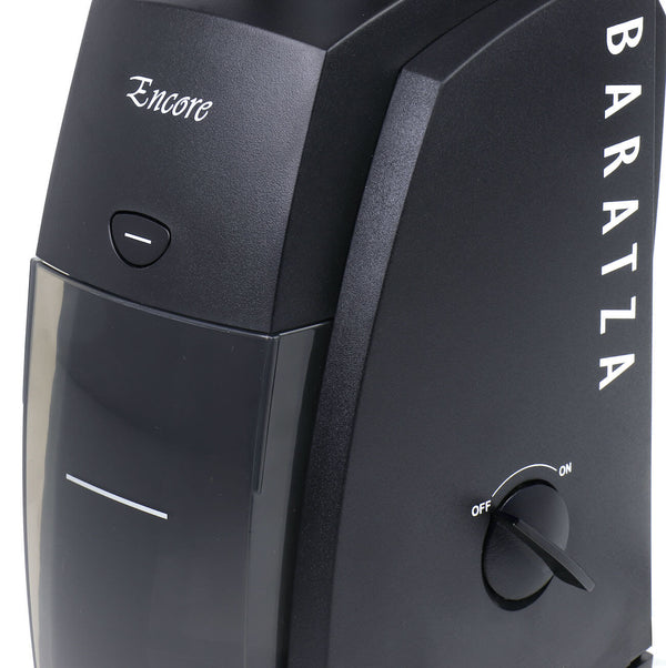 Encore Coffee Grinder in Black close up of grinder bin#color_black