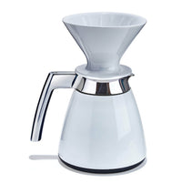 White thermal carafe with white dripper#color_white