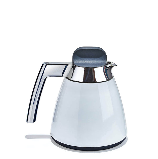 White thermal carafe with heat lid#color_white