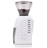 Encore Coffee Grinder in White side view#color_white